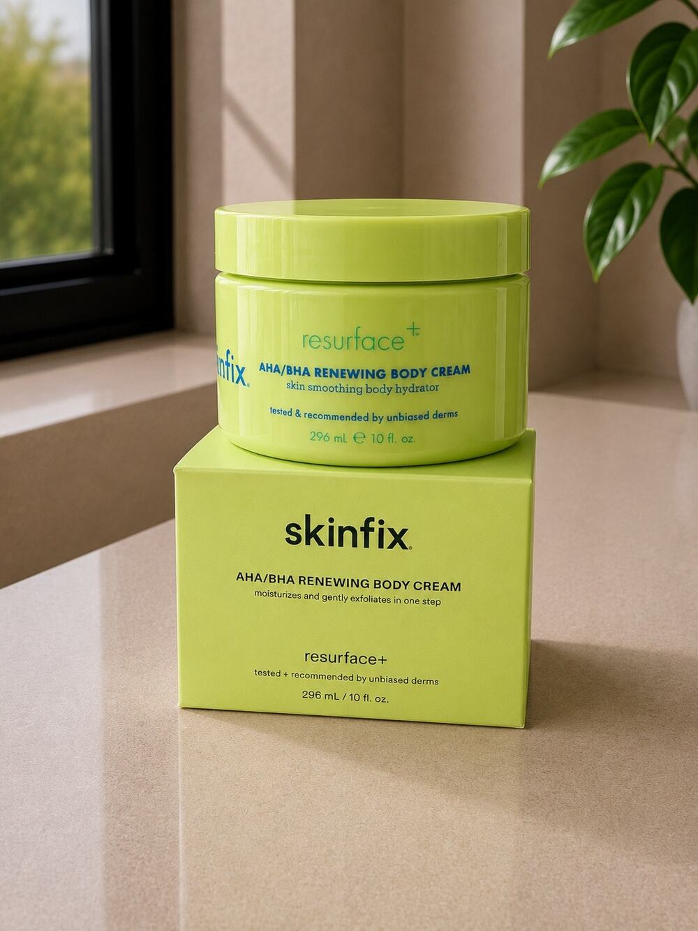 $48 New Skinfix Resurface+ AHA BHA Renewing Body Cream 10 oz
